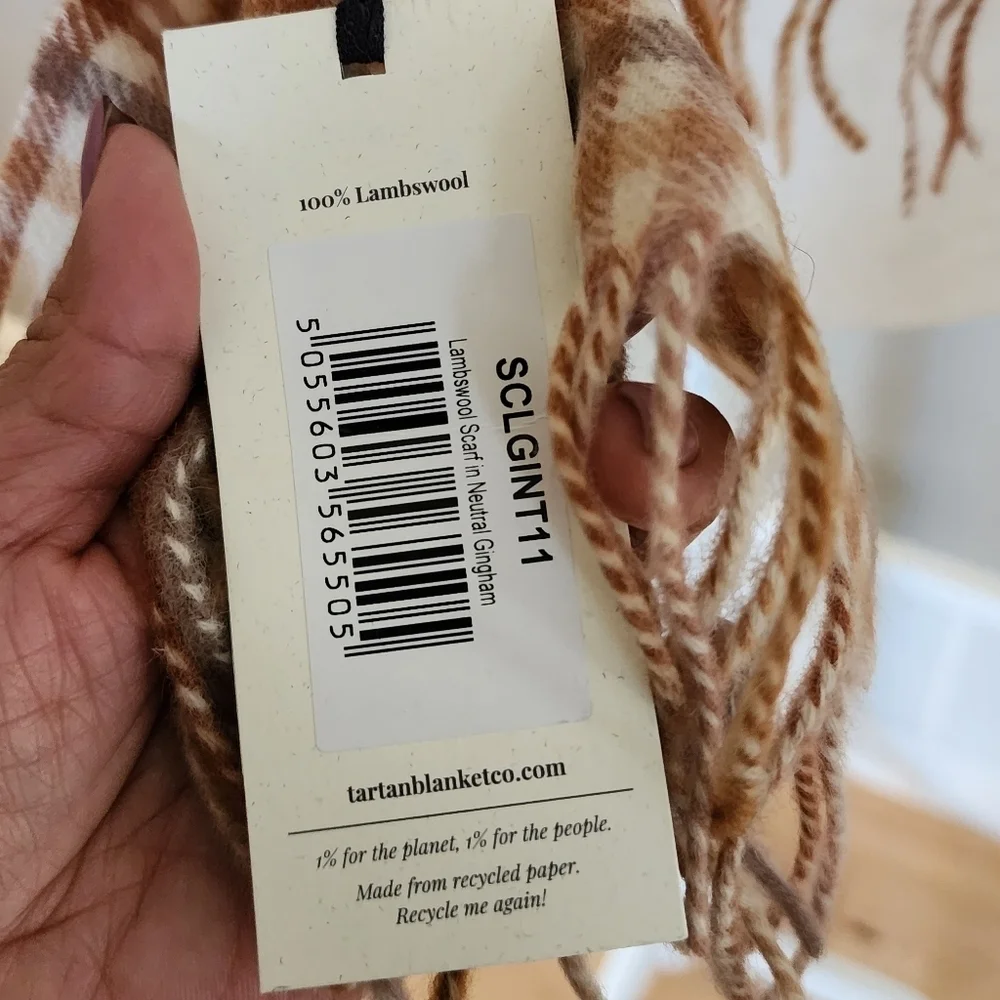 Tartan blanket Co. Wool Scarf